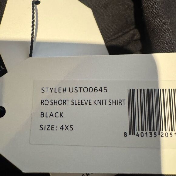 Universal Standard Ro Short Sleeve Knit Button Down Shirt Size 4XS (00-0) - Picture 5 of 6